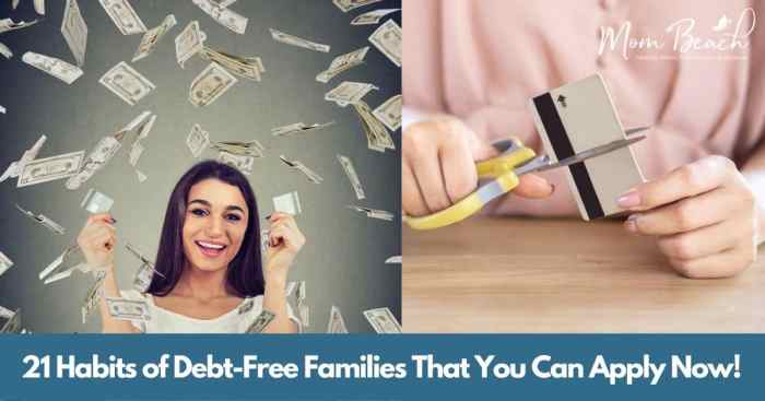 Debt manage goals involve positive